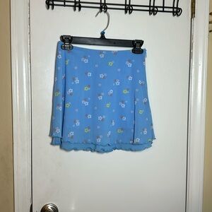 Forever21 floral print skirt